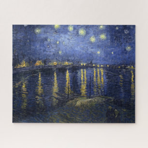 Puzzle Nuit étoilée sur le Rhône