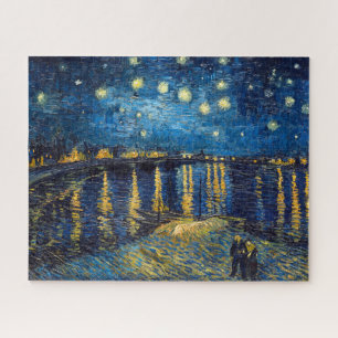 Puzzle Nuit étoilée sur le Rhône   Van Gogh  