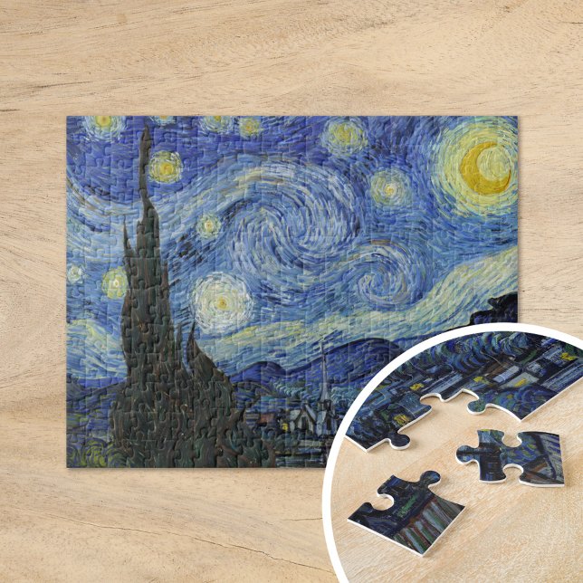 Puzzle Nuit étoilée | Vincent Van Gogh (Créateur téléchargé)