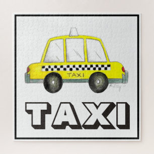 Puzzle NYC New York City Taxi taxi jaune taxi voiture