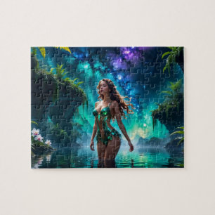 Puzzle Nymphe de l'eau du lac galactique