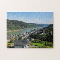 Puzzle Oberwesel in the Middle Rhine Valley