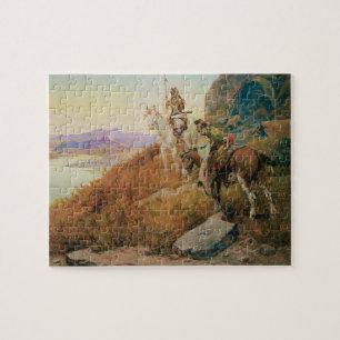 Puzzle Observation des bateaux de l'homme blanc par OC Se