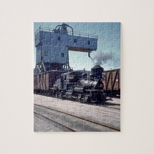 Puzzle OBW locomotive #1_Trains de Shay de 18 tonnes (Vertical)