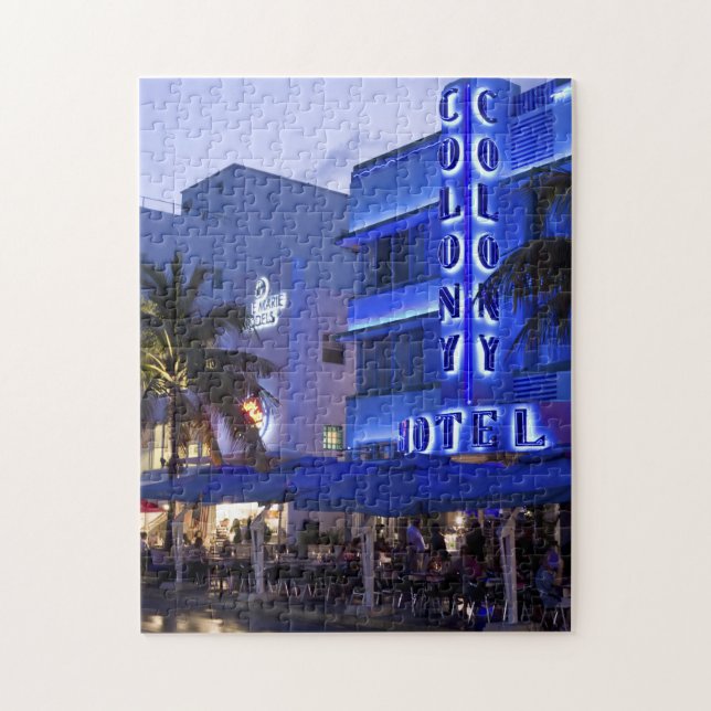 Puzzle Ocean Drive, South Beach, Miami Beach 2 (Vertical)