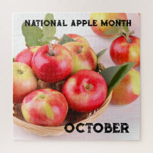 Puzzle Octobre Mois national de la pomme