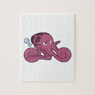 Puzzle Octopus en moto