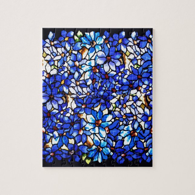 Puzzle Ode to Tiffany Clematis (Vertical)