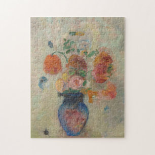 PUZZLE: Odilon Redon Flowers in Blue Vase Fine A Jigsaw Puzzle