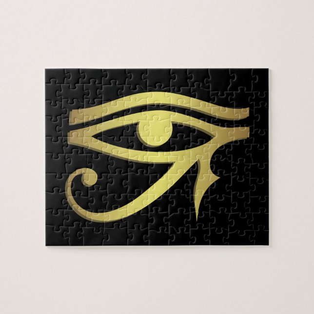 Puzzle Oeil de symbole d'Egyptien de horus (Horizontal)