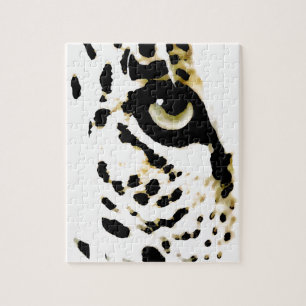 Puzzle Oeil léopard - Animaux Art