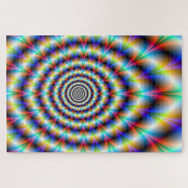 Puzzle Oeil psychédélique (Horizontal)