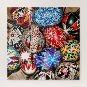 Puzzle OEufs de Pâques ukrainiens