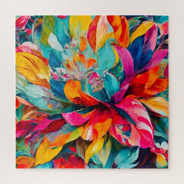 Puzzle Oeuvre Abstraite (Vertical)