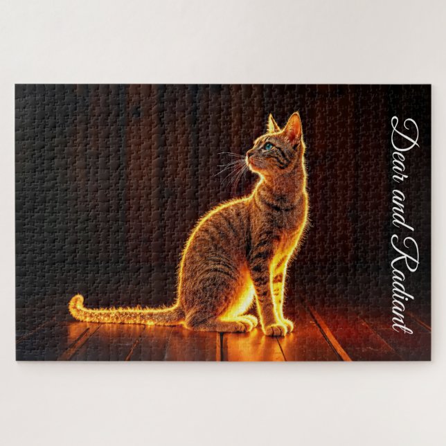 Puzzle OEuvre d'art pour animaux de compagnie éclairée en (Horizontal)