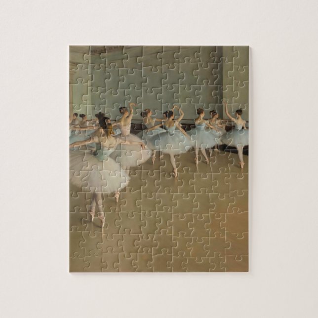 Puzzle Oeuvre de la répétition de ballet - Danse dans une (Vertical)