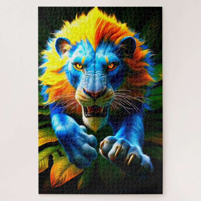Puzzle OEuvre de Lion (Vertical)