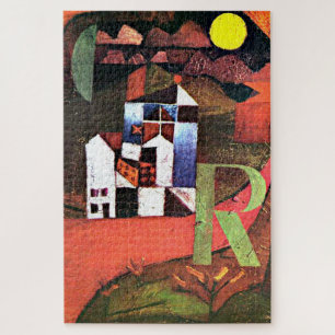 Puzzle Oeuvres d'art Paul Klee, Villa R