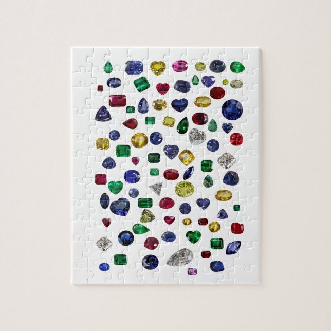 Puzzle of All Gemstones (Vertical)