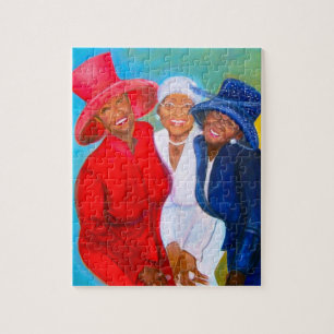 Puzzle of The "Church Hat Ladies"