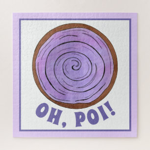 Puzzle OH, POI (Oh Garçon) Hawaiian Purple Taro Root Food