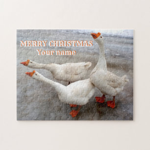 Puzzle Oie blanche  