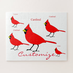 Puzzle Oiseau cardinal rouge Thunder_Cove