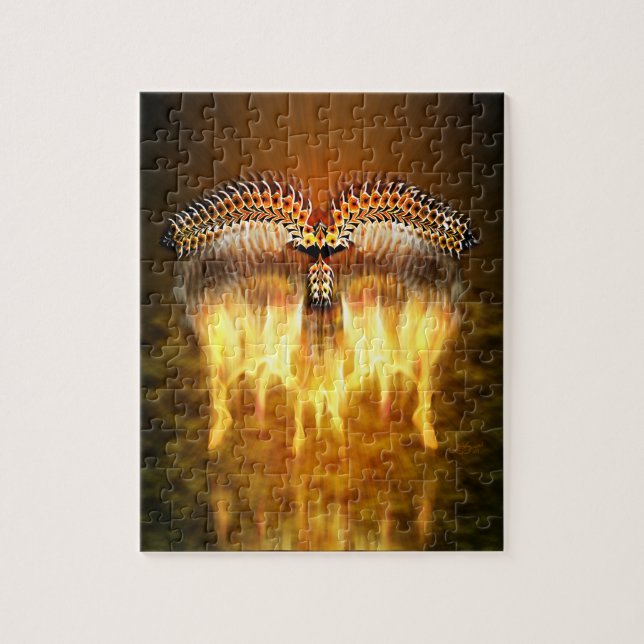 Puzzle Oiseau en vol (Vertical)
