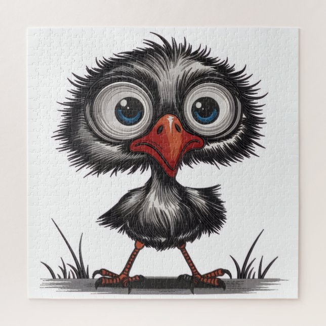 Puzzle Oiseau fantaisiste (Vertical)