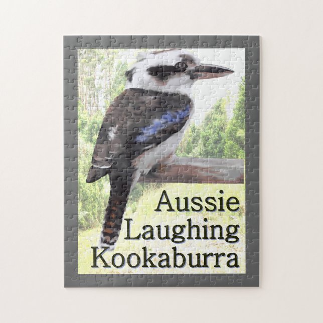 Puzzle Oiseau riant australien de Kookaburra (Vertical)