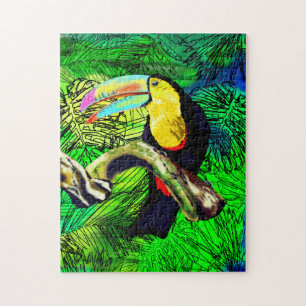 Puzzle Oiseau Toucan - Nature exotique -