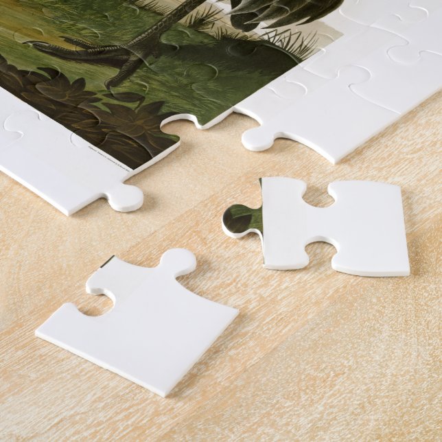 Puzzle Oiseaux de John James Audubon de grue de Sandhill (Côté)