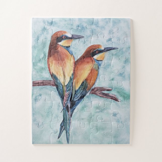 Puzzle Oiseaux Tropicaux Magnifiques (Vertical)