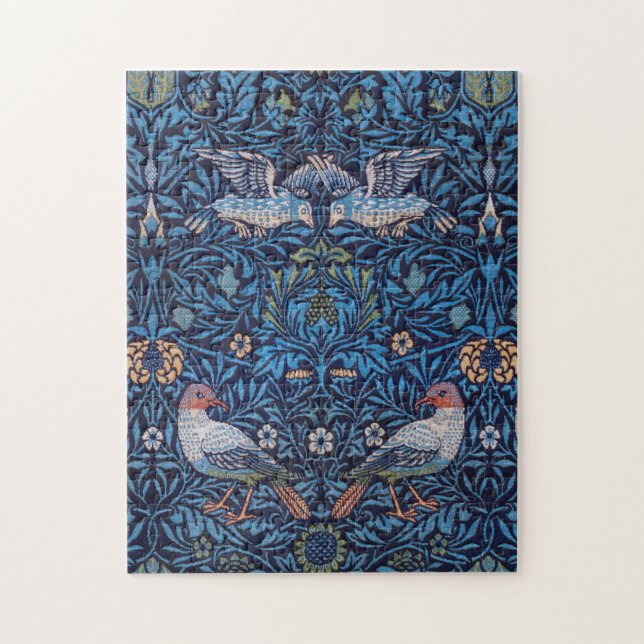 Puzzle Oiseaux, William Morris (Vertical)