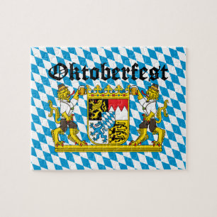 Puzzle Oktoberfest - De Léon avec bière