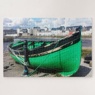 Puzzle Old Fishing Boat Galway Irlande.