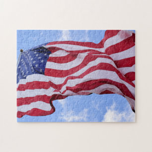 Puzzle Old Glory in the Breeze - 11x14 - 252 pcs.