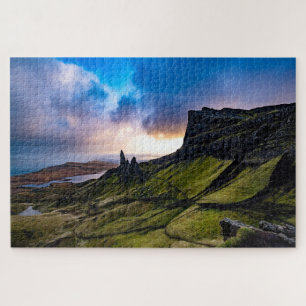 Puzzle Old Man of Storr Isle of Sky Scotland Travel Photo