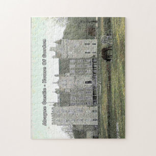 Puzzle Old Postcard Aboyne Castle - Scottish Gordon Clan