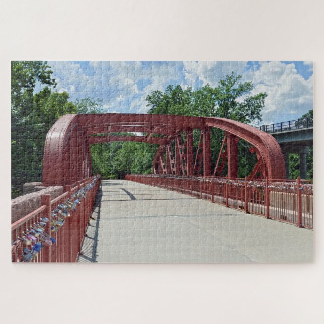 Puzzle Old Red Bridge, Kansas City, Missouri (Horizontal)