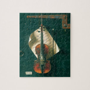 Puzzle Old Violon Still Life par William Michael Harnett