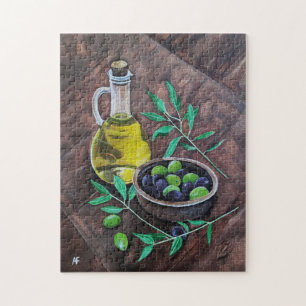 Puzzle Olivas de Andalucía Peinture par Alfred Fox