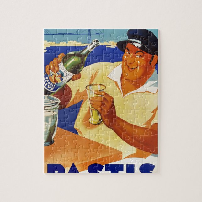 Puzzle Olive de Pastis - Comme Marseille (Vertical)