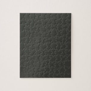 Puzzle olive noire (couleur solide)
