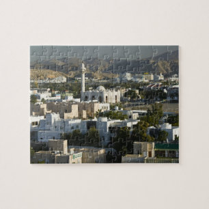 Puzzle Oman, Mascate, Qurm. Bâtiments de la zone de Qurm