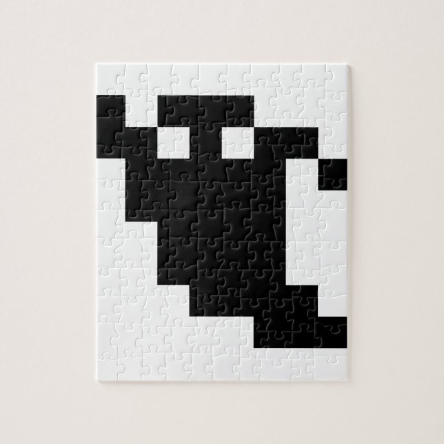 Puzzle Ombre fantôme de 8 bits Pixel (Vertical)