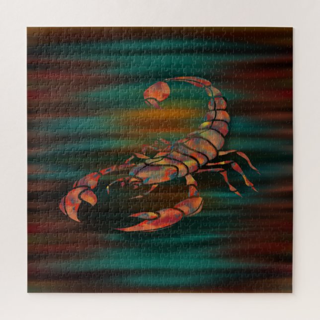 Puzzle Ombres Dansantes Du Roi Scorpion (Vertical)