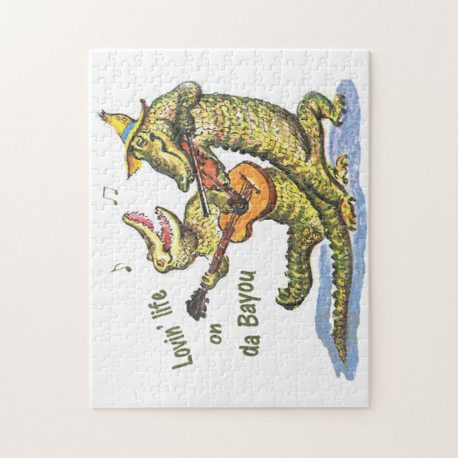 Puzzle On da Bayou (Vertical)