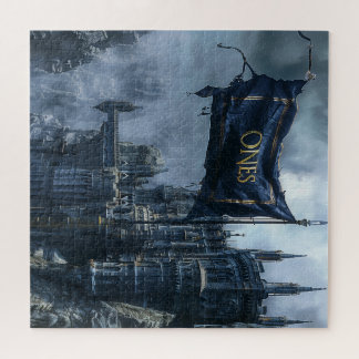 Puzzle ONE Drapeau et badge