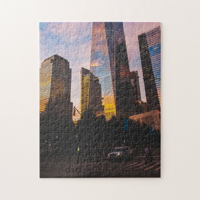 Puzzle One World Tower Landmark 1 Centre de commerce mond (Vertical)